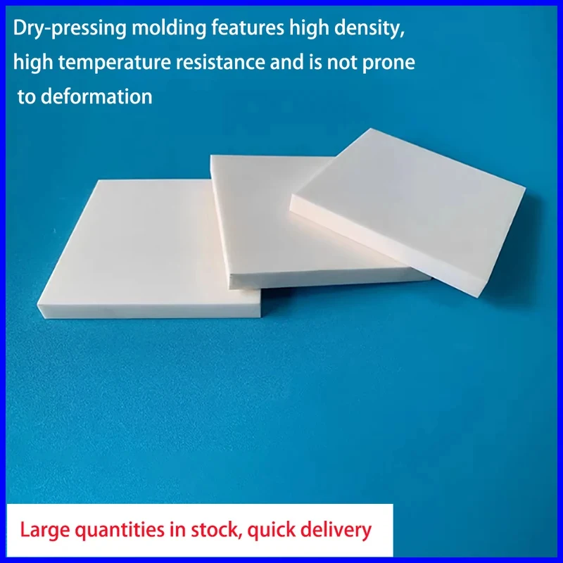 

High Temperature Wear-Resistant 99% Alumina Ceramic Substrate / Insulating Corundum Plate for Laboratory & Engineering Use