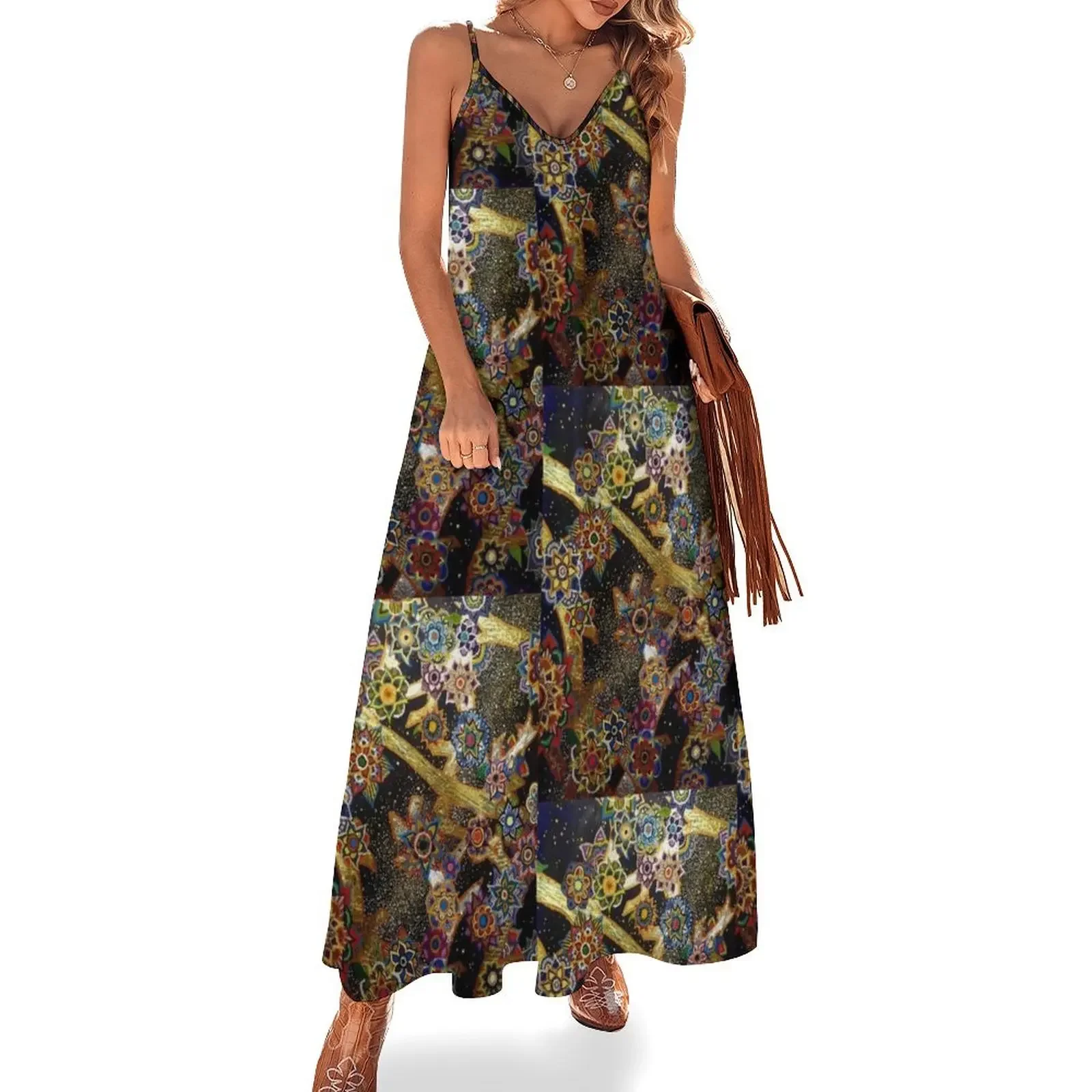 

Sukkah Sleeveless Dress elegant chic women dresses promotion beach dresses dresses summer woman 2025 evening dress woman Dress