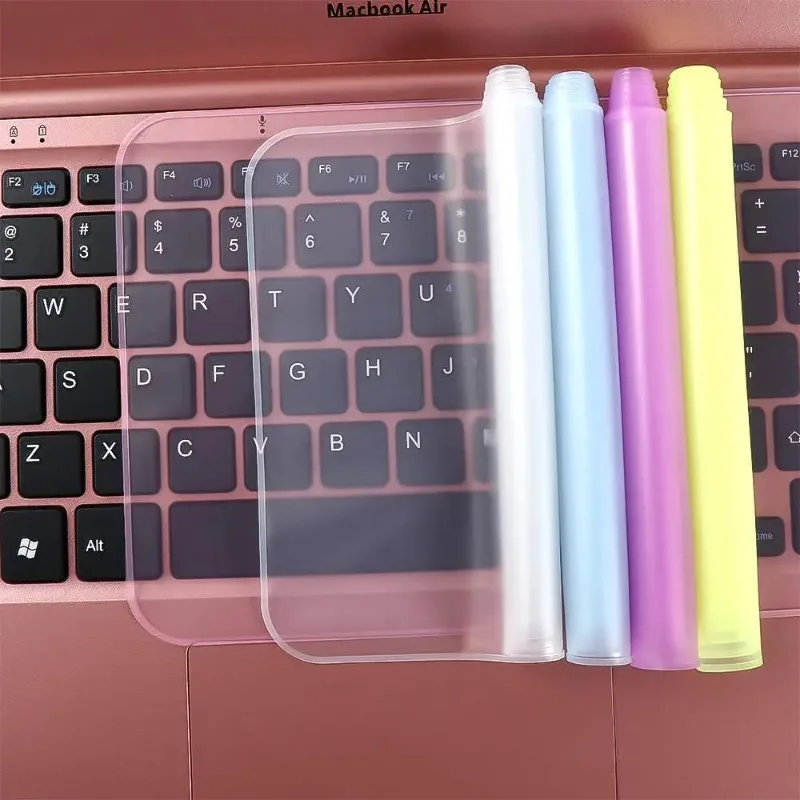 Notebook Keyboard Waterproof and Dustproof Keyboard Film Silicone Protective Film Cartoon Dustproof Cover Universal Film