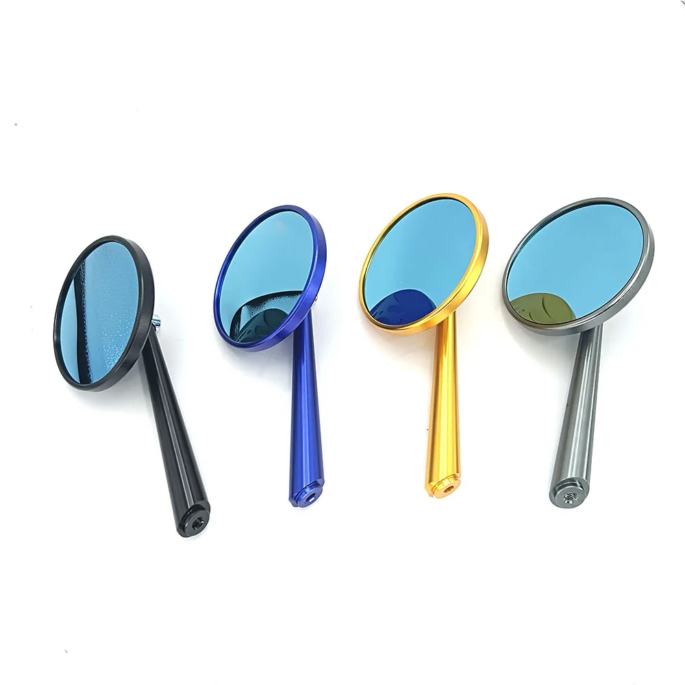 

Мотоциклетное зеркало заднего вида с голубым стеклом, 8 дюймов, 10 мм, боковое зеркало, универсальное для BMW R1250GS S1000SR F900XR Triumph Tiger 1050, Trident 660