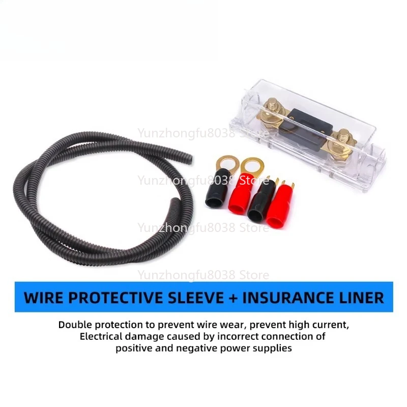 Audio Subwoofer Power Cord, Amplifier Car Audio 4GA Cable Kit, Car Mounting Wiring Kit