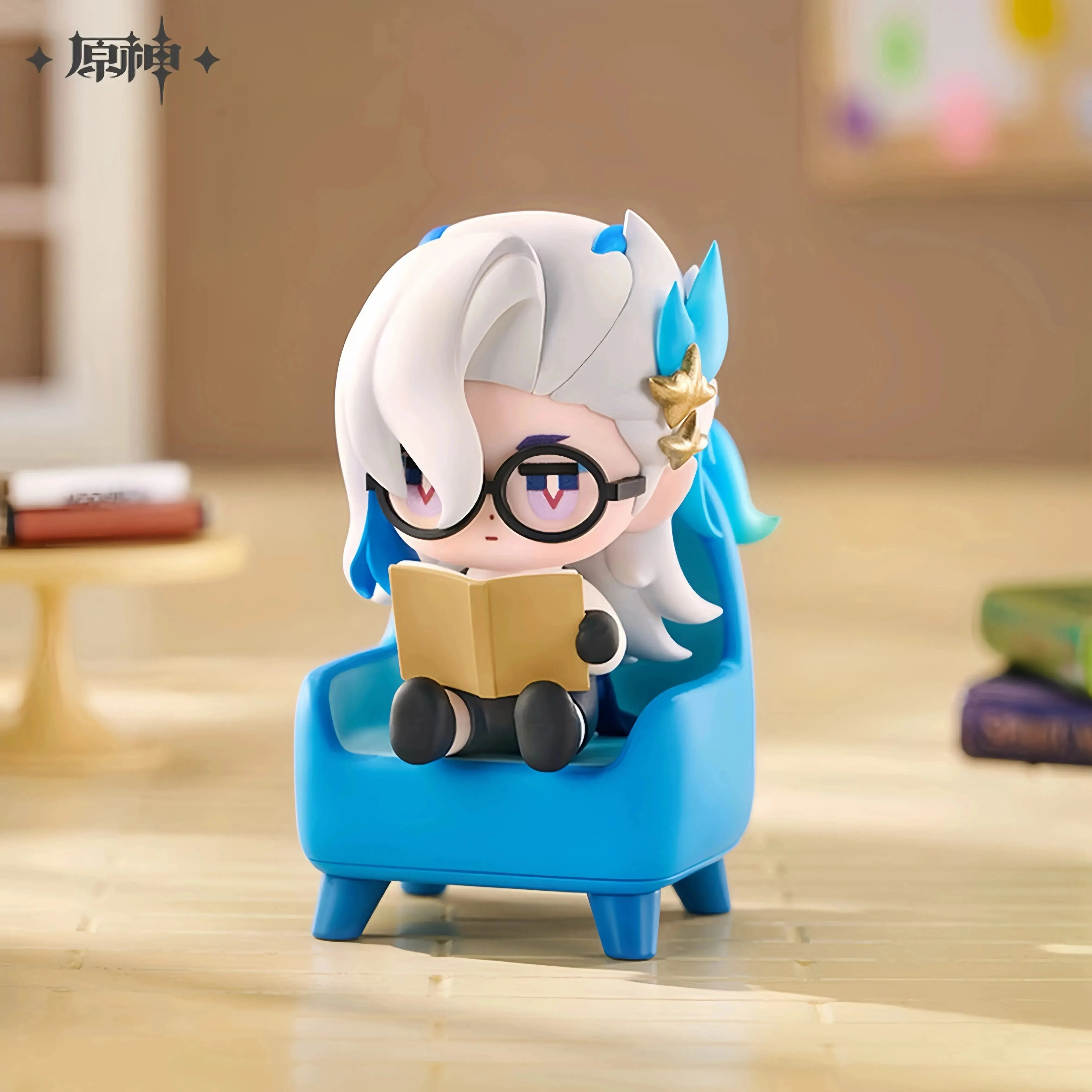 Genshin Impact Blind Box Chibi Figure Dreamy Wonderful Series Scaramouche Arlecchino Official Game Merch Ornament Gift For Fans view 6