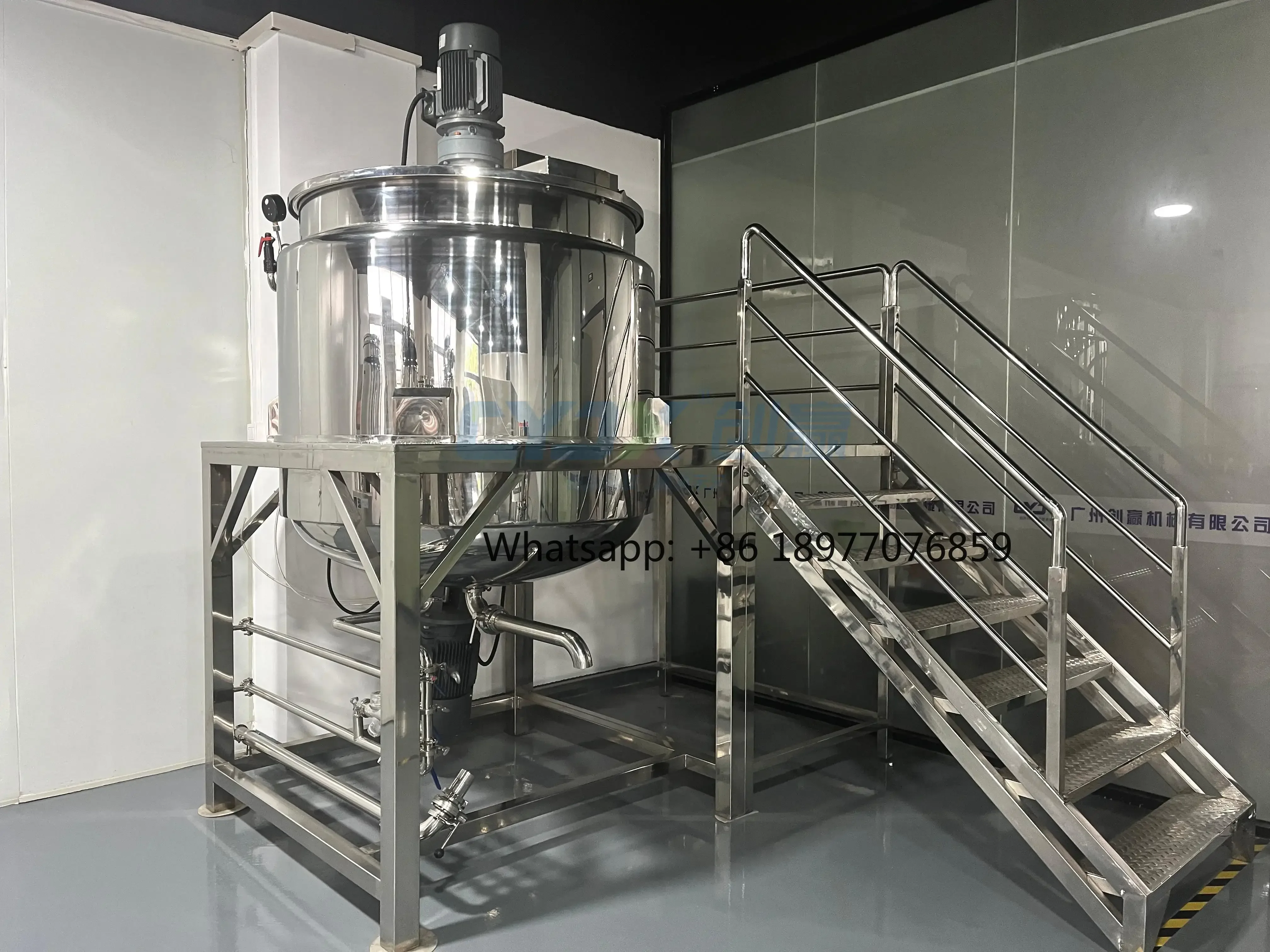 Lifa CYJX Heavy Duty Chemical Mixer Agitator Homogenizer For High Viscosity Paste
