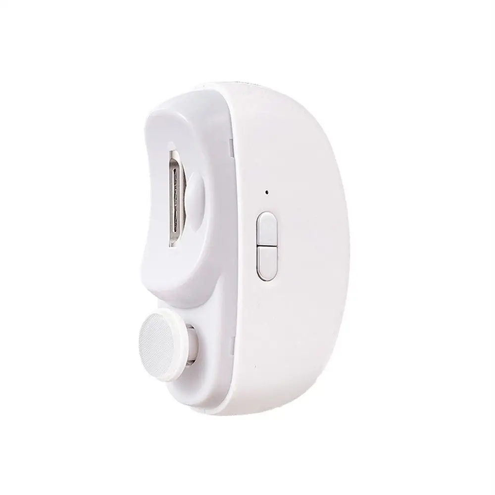 Coupe-ongles électrique 2 en 1, outil de soins de manucure, anti-éclaboussures, automatique, Rechargeable