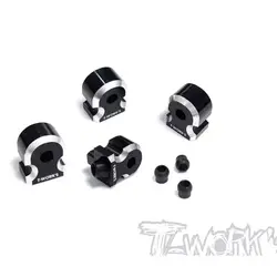 Originale T funziona TE-TC01-H allum. Supporto sospensione (per Tamiya TC-01/M07) 4 pezzi. Professionale Rc parte