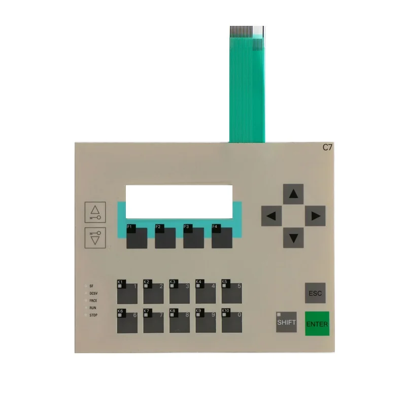 

For Siemens C7-613 6ES7 613-1CA01-0AE3 6ES7613-1CA01-0AE3 Membrane Keypad Protective Film