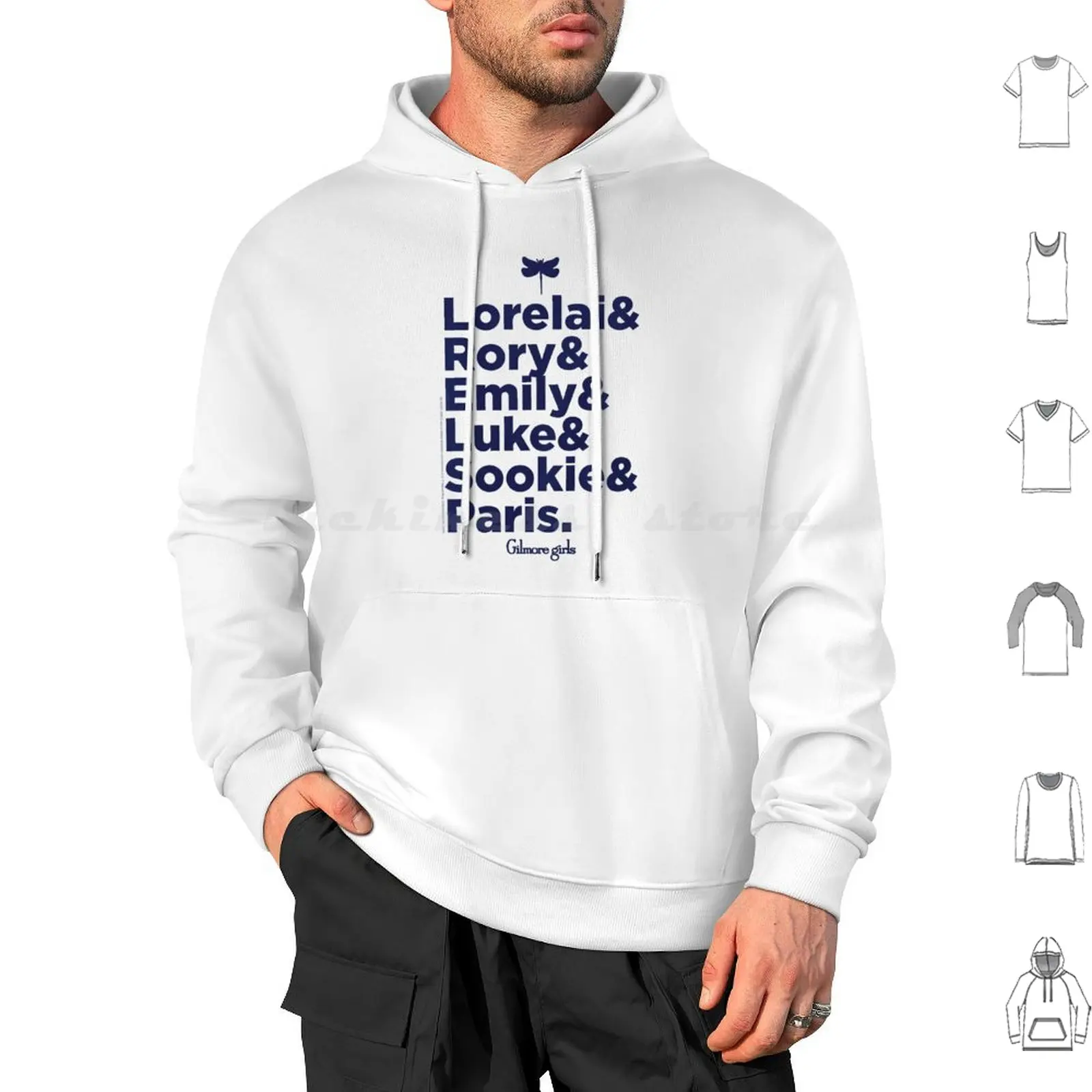 Name Gil Stack Hoodies Long Sleeve Gilmores Stars Hollow Rory Lorelai Quote Stars Lukes Rory Gilmore Lorelai Gilmore