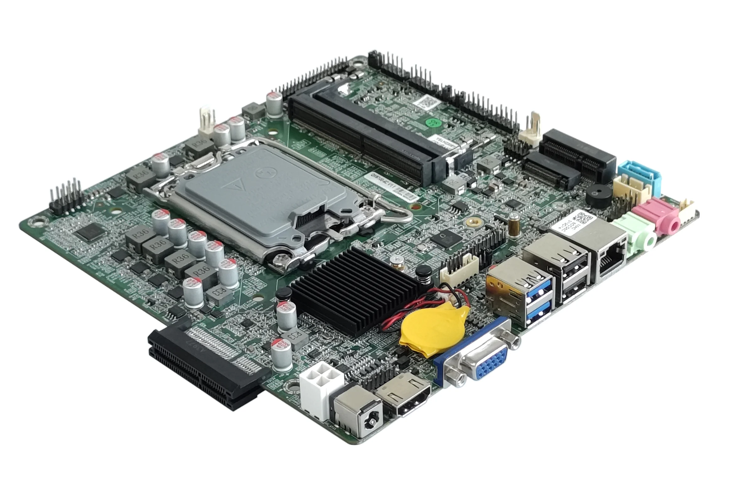 اللوحة الأم H610 من الشركة المصنعة مع معالج LGA 1700 I7-12700 Alder Lake 12th 13th 14th Generation H670 DDR4 128GB RAM 4K