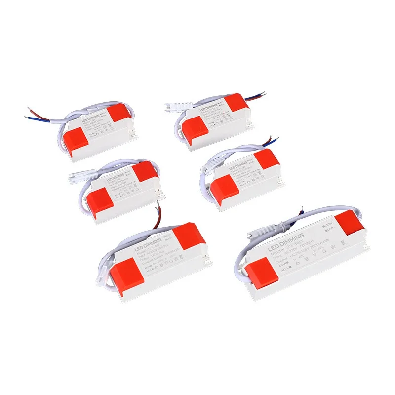 Dimmable LED Driver Constant Current 3W 5-7W 8-12W 15-24W lamp TRIAC Dimmable Power Supply Adapter Transformer for Panel Light