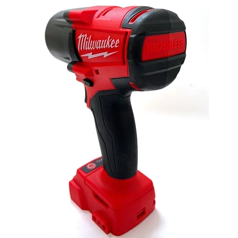 Milwaukee Cordless Electric Wrench Large Torque Car Truck Repair Impact Wrench For Milwaukee  Battery view 4