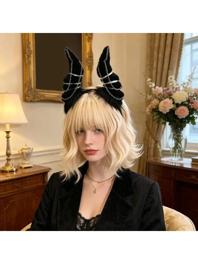 39bd-ハロウィン-ゴシック-ホーン-ヘッドバンド-コスチューム-ルックス用-シルバー-チェーン付き