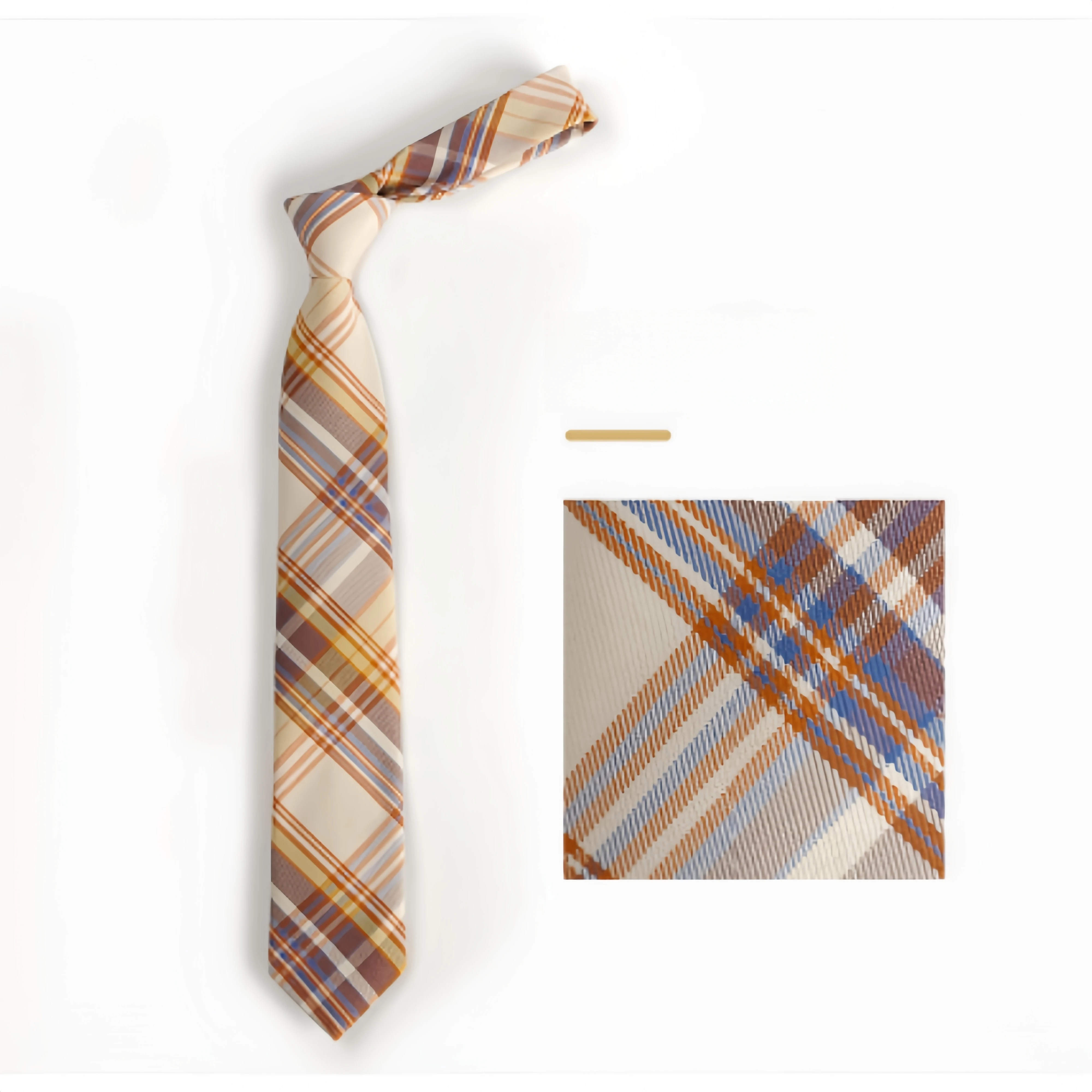 Y2K Simple JK Cotton Women Men Necktie Neckwear Cravat Bow Tie Plaid Striped Uniform Clothes Accessories view 4