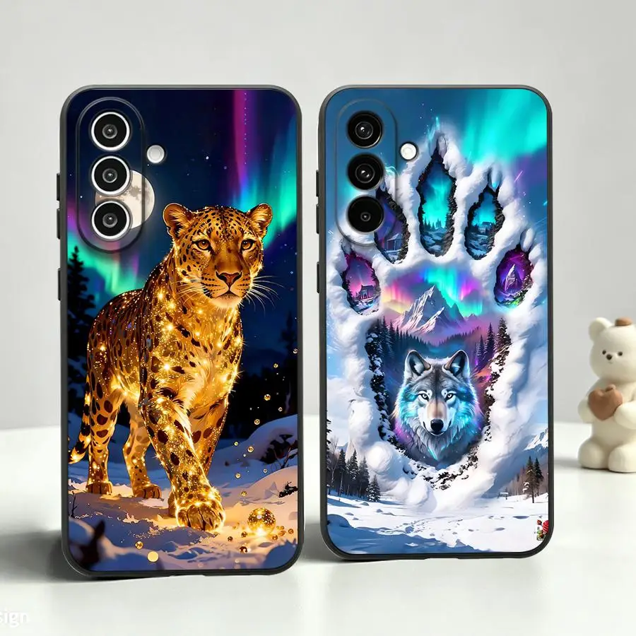 Case for Samsung Galaxy A05 A37 A06 A25 A16 A23 A52 A36 A55 A57 A15 A73 A51 A53 A17 Phone Cover A70 A41 A13 A12 A50 Glowing