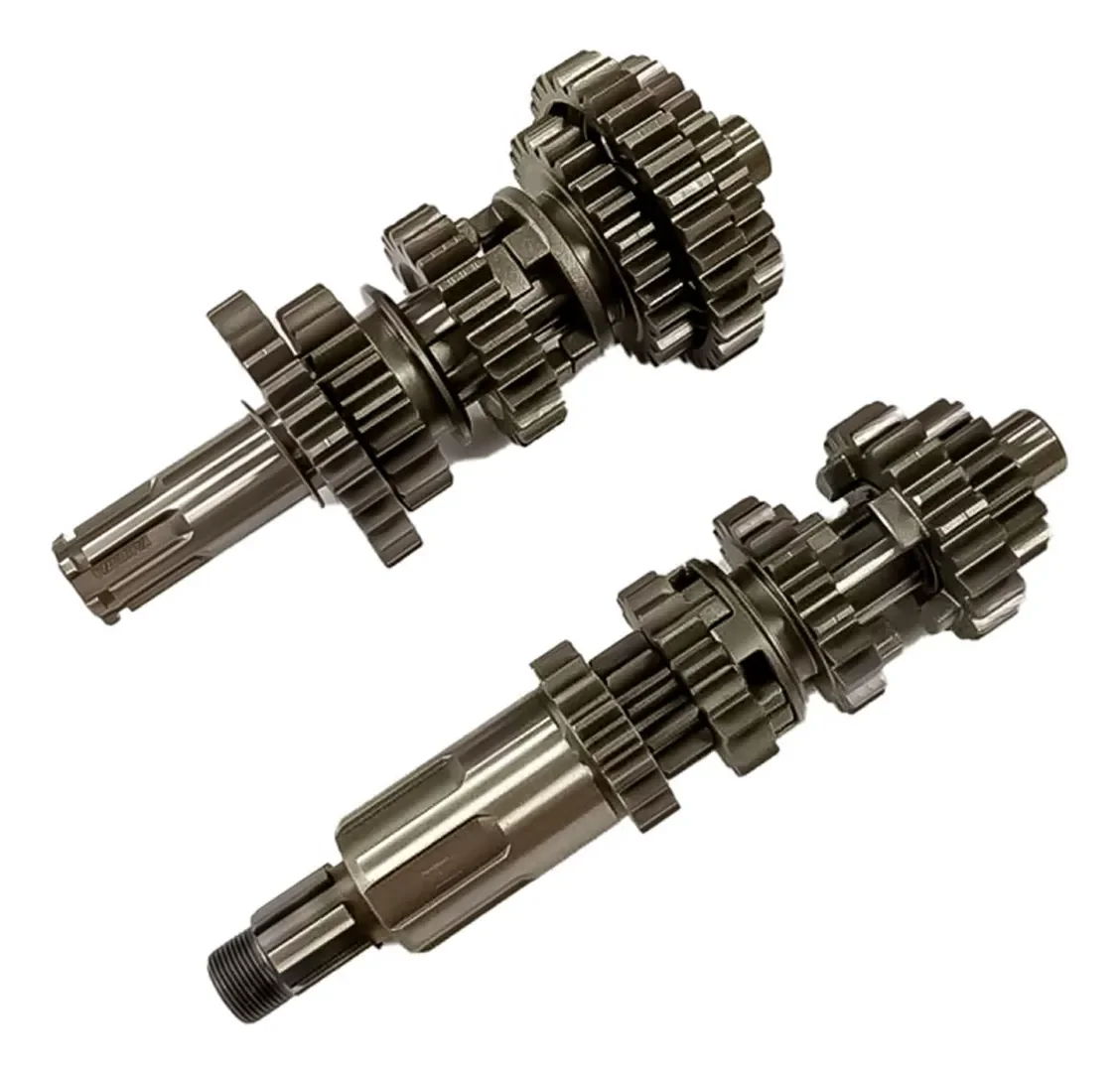 Juego de eje de caja de cambios de transmisión de motocicleta para Italika 250Z – Eje principal de 188 mm y eje de contador de 162 mm – Reemplazo OEM