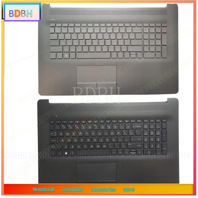 NEW For HP Pavilion 17-BY 17T-BY 17-CA 17Z-CA 17G-CR 17Q-CS TPN-I133 US laptop keyboard palmrest Upper cover