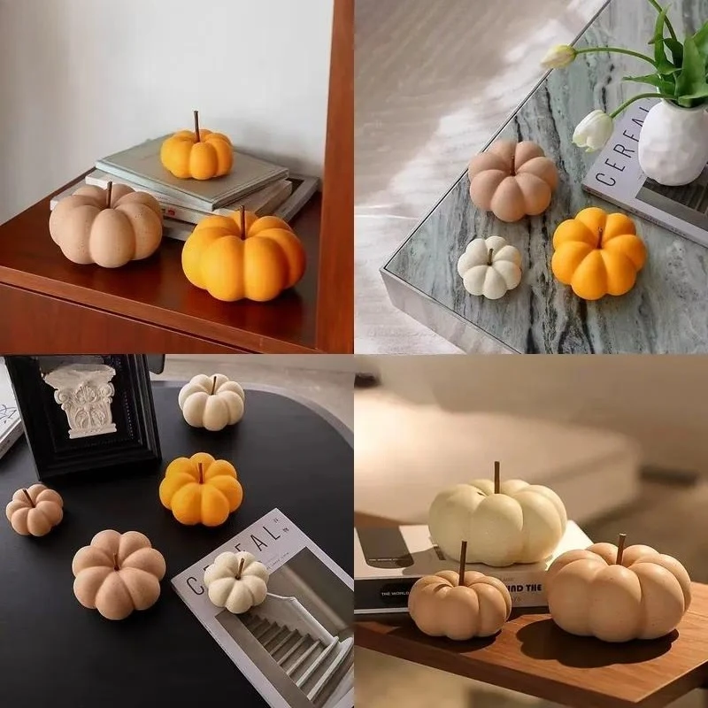 for Modern Simple Abstract Pattern Resin Glass Fiber Reinforced Plastic Pumpkin Decoration Desktop Home Ornament