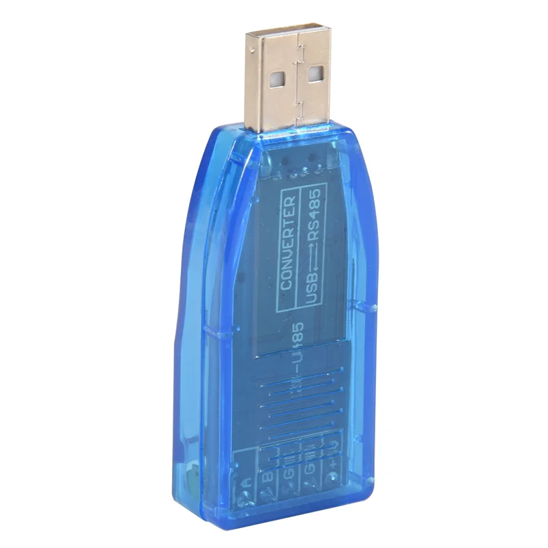 A41Z-2Pcs USB To RS485 Converter Isolate Module Upgrade Industrial TVS ESD Protection CH340E Standard RS-485 Connector Board