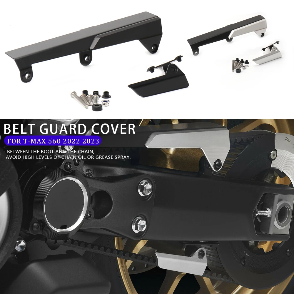 

Motorcycle Accessories Belt Guard Cover Protector For Yamaha TMAX560 TMAX T-MAX 560 T-MAX560 Tech MAX 560 2022 2023 Decorative