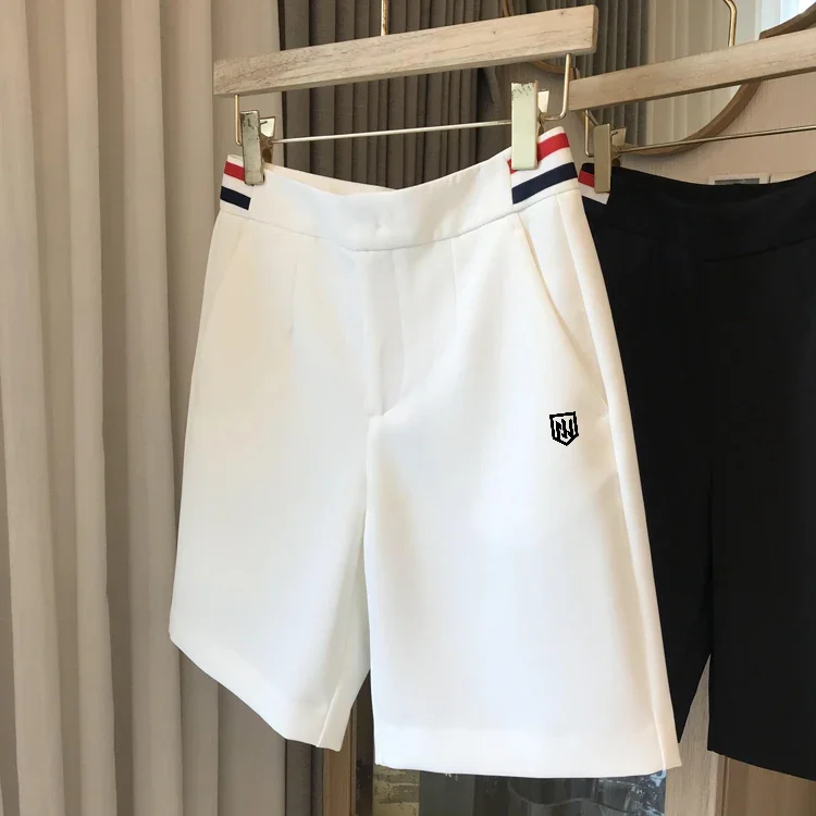 Women's Golf Shorts Summer Loose Fashion Pants Women's 2026 New Wide Leg Pants Casual Straight Pants Golf Clothing