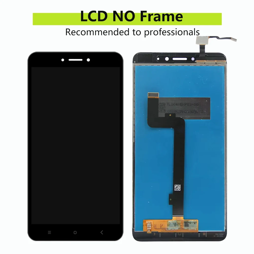 6.44\'\'For Xiaomi Mi Max 2 For Mi Max2 MDE40 MDI40 LCD Display Touch Screen Digitizer Assembly Replacement