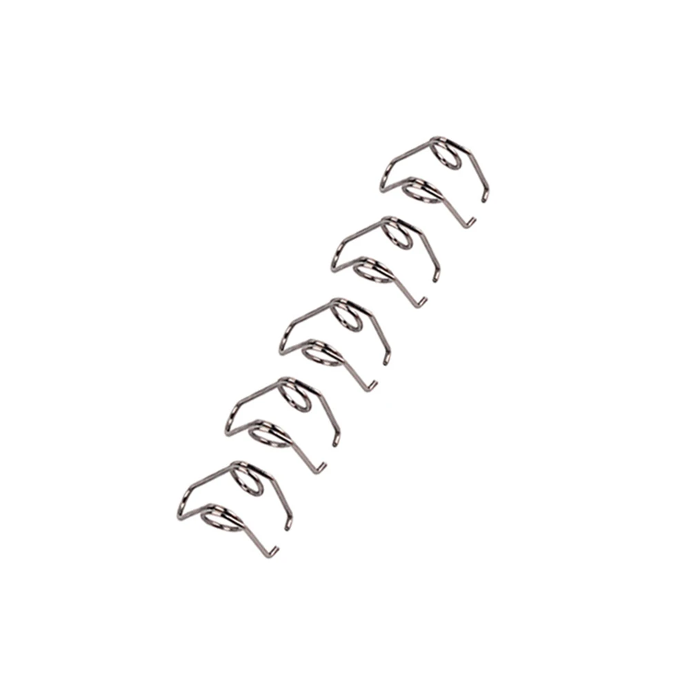 

5pcs Trumpet Spring Repair Parts Double Coil Water Key Buttons Accessories Brass Instrument Durable High Grade Material Portable