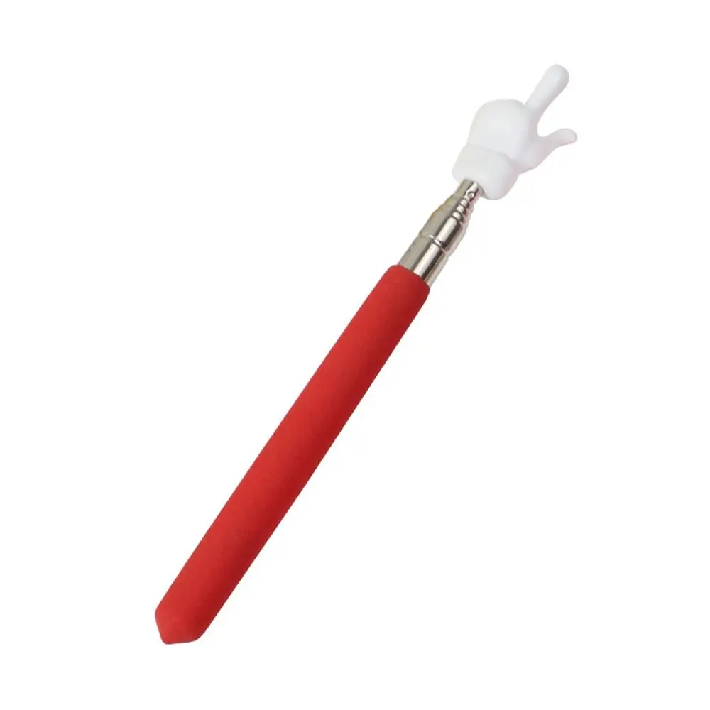 Afbeelding 3: Veelkleurige Schattige Vinger Leraar 'S Speciale Pointer Professionele Roestvrijstalen Schoolbord Leesgids Mode Lesgeven Stick