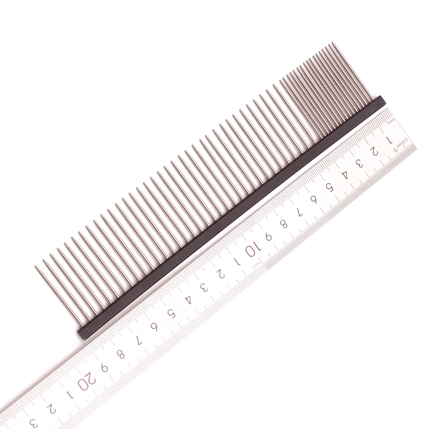 Tierkamm mit Aluminiumgriff, Hundepflegekamm, Bunter Katzenfellkamm, Leichte Bunte Bürste für Tiersalons, Dropshipping – Detail 4