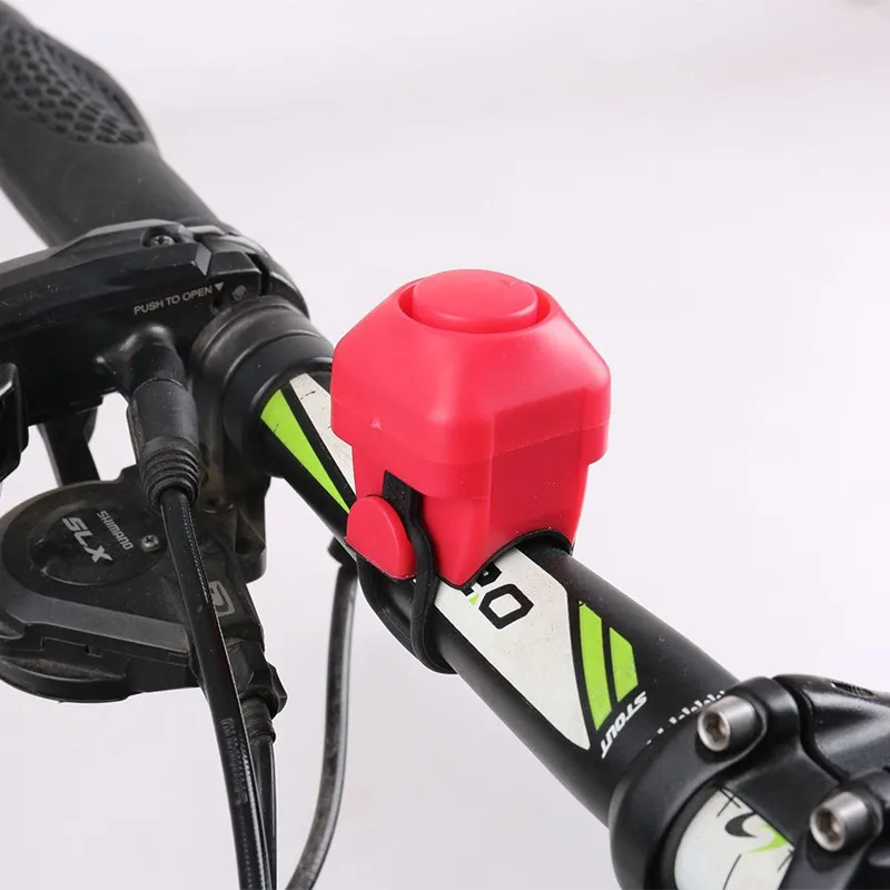 Bicycle Electronic Loud Horn 130 Db MTB Bike Safety Warning Alarm Cycling Handlebar Bell Ring Riding Ring Bell Accessorie