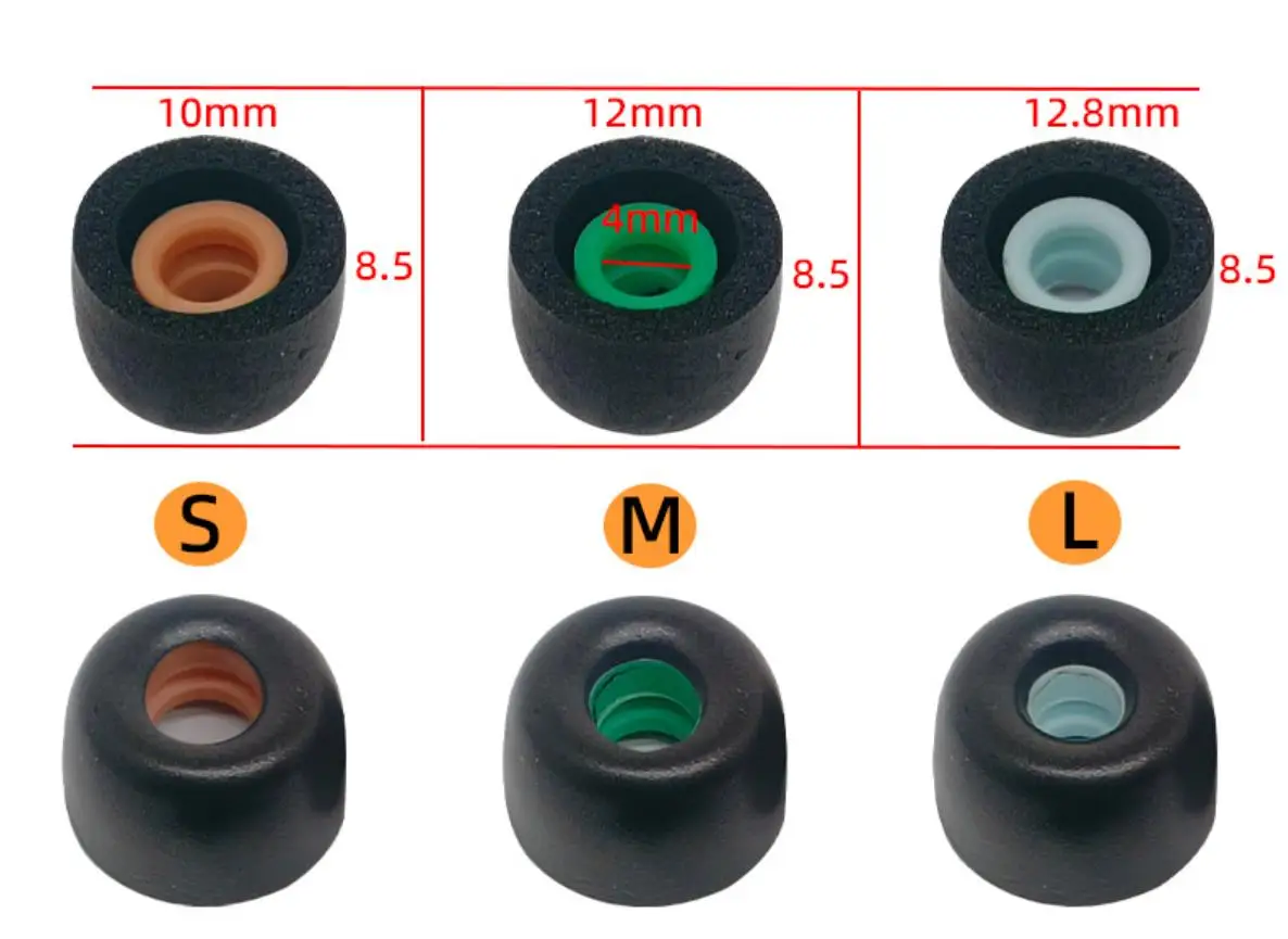 Replacement Memory Foam Ear Tips Earbuds For Sony WF-1000XM4 WF-1000XM3 WF-SP900 WF-SP800N WF-SP700N WF WI Series