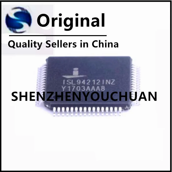 Chipset original de IC, ISL94212INZ, ISL94212INZ, ISL94212INZ, TQFP-64, peça 1-100, novo