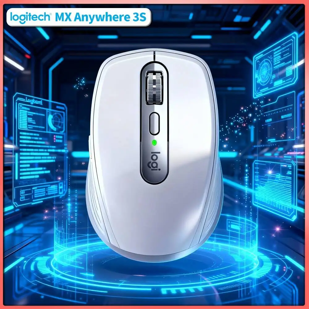 Portable MX Anywhere 3S - 8000 DPI, Silent Click, Compact, Perfect for Pet Market Stall & Weekend Showcase