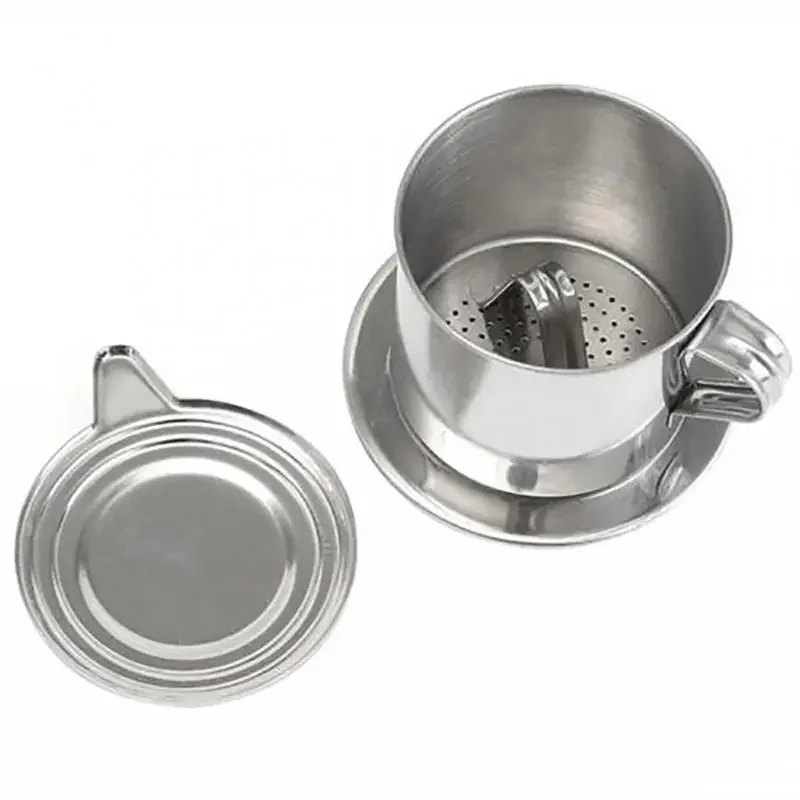 Vietnam Coffee Maker Coffee Drip Pot Stainless Steel Hand-brewed Coffee Filter Cup Cop coffee Drew barrymore Falafels maker