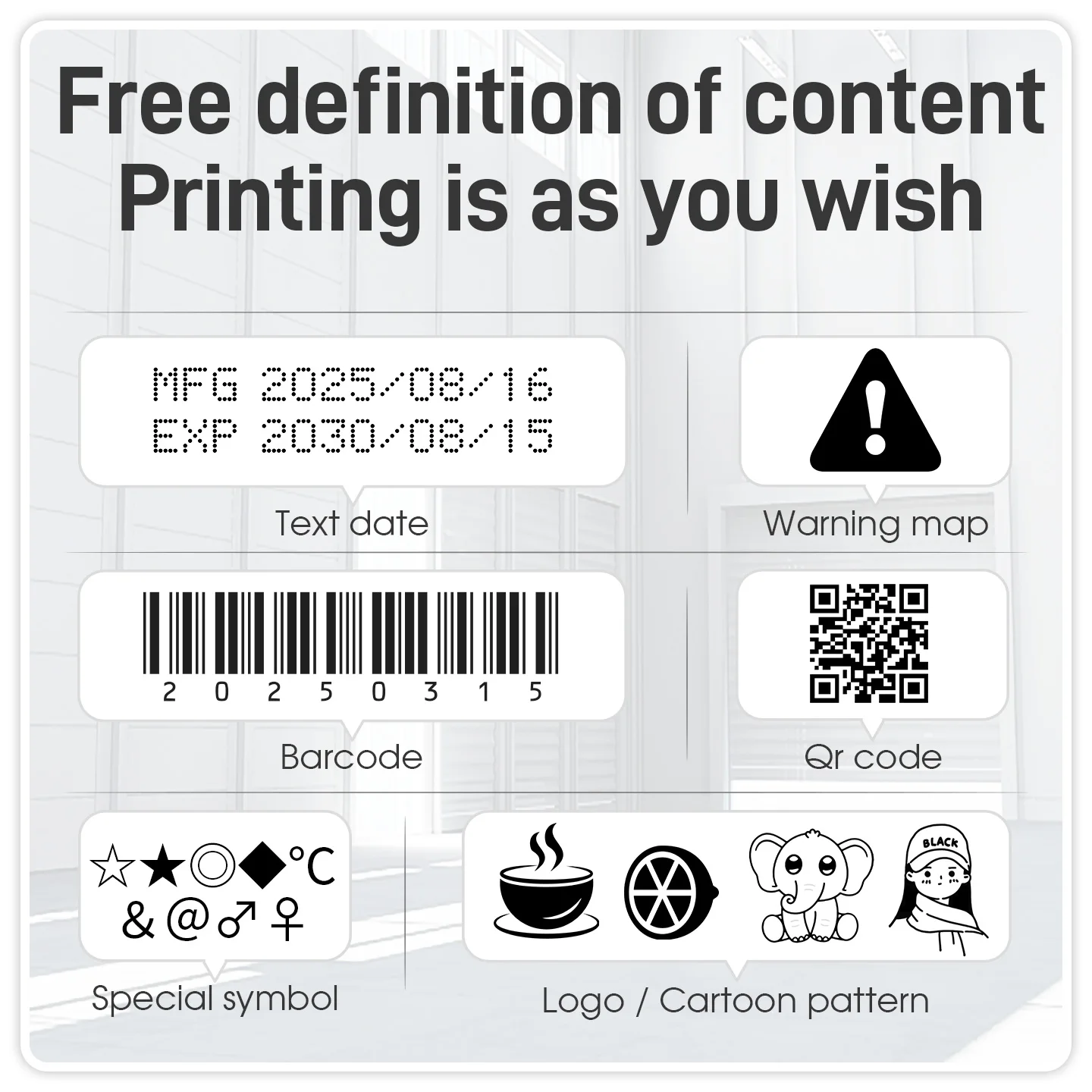GMG P9 12.7mm portable inkjet printer unencripted for Expiry Date Barcode QR Code Batch Numbers Best Value Logo Printing