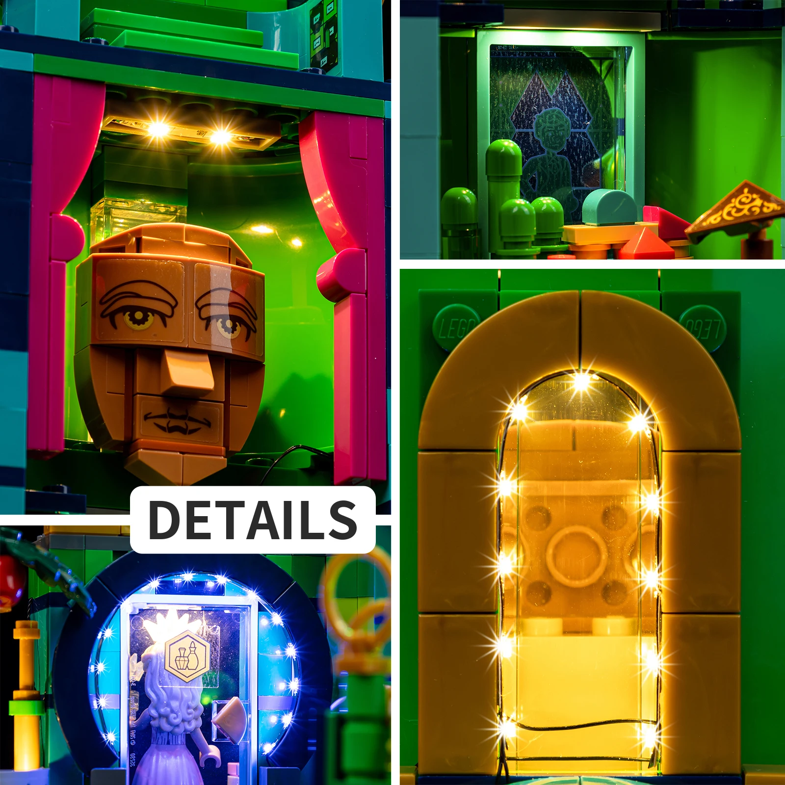 

Набор светодиодных ламп для LEGO Welcome to Emerald City 75684