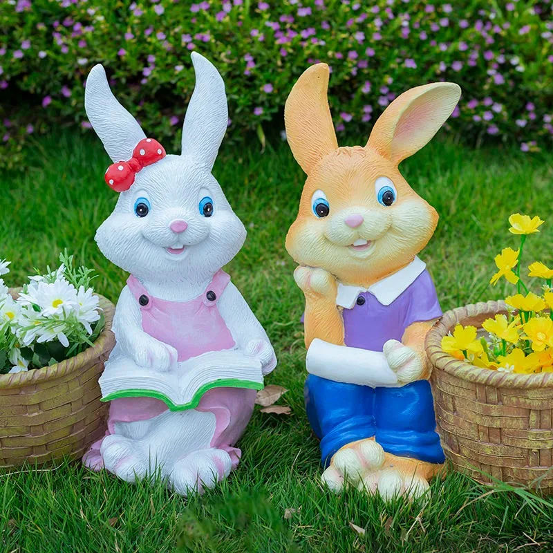 

Cute Animals Garden Decor Fashion Chinese Universal Artificial Garden Accessories Designer Garten Dekoration Decorative Statues