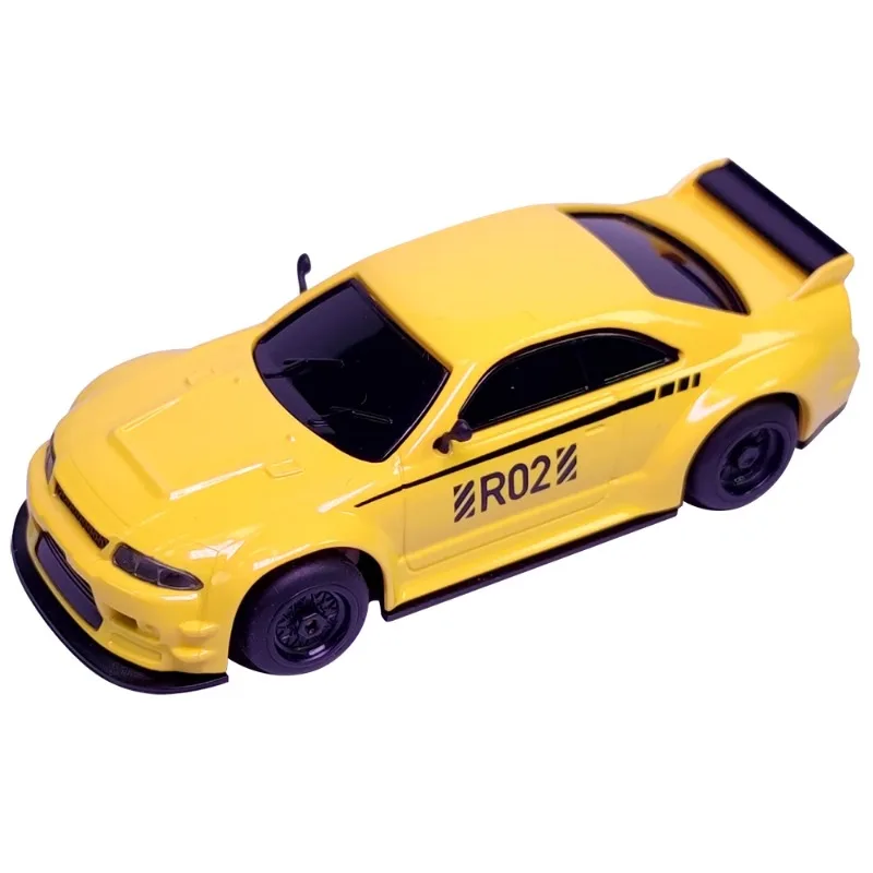 LDARC R02 1/64 مقياس RTR RC سيارة صغيرة التحكم عن بعد سباق السيارات للبالغين الاطفال منضدية سطح المكتب اللعب هدية BNR