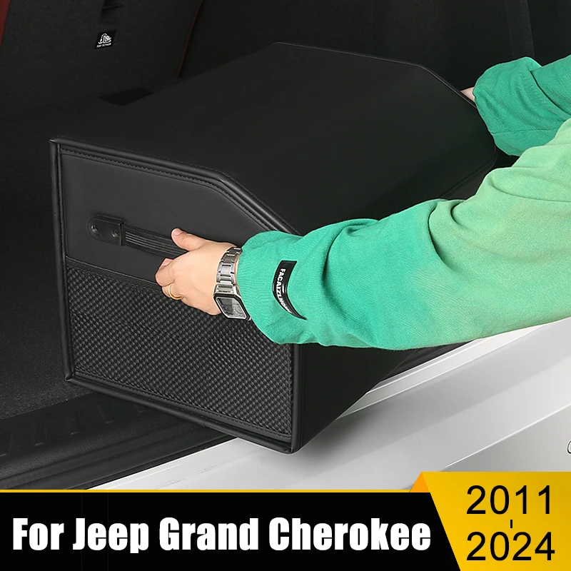 

Car Trunk Storage Box Tools Tidying Package Holder For Jeep Grand Cherokee WK2 2011-2016 2017 2018 2019 2020 2021 2022 2023 2024
