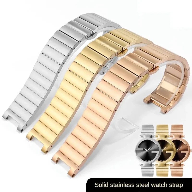 

Suitable for dual GYA133.2 133.3 133.5 series male and female concave interface solid precision steel watch chain 16/20/22mm