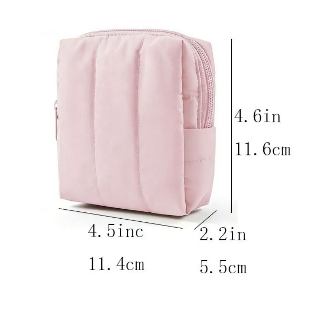 Large & Small Makeup Bag Set Portable Puffy Travel Toiletry Bag Water-resistant Large Capacity Cosmetic Organizer Outdoor