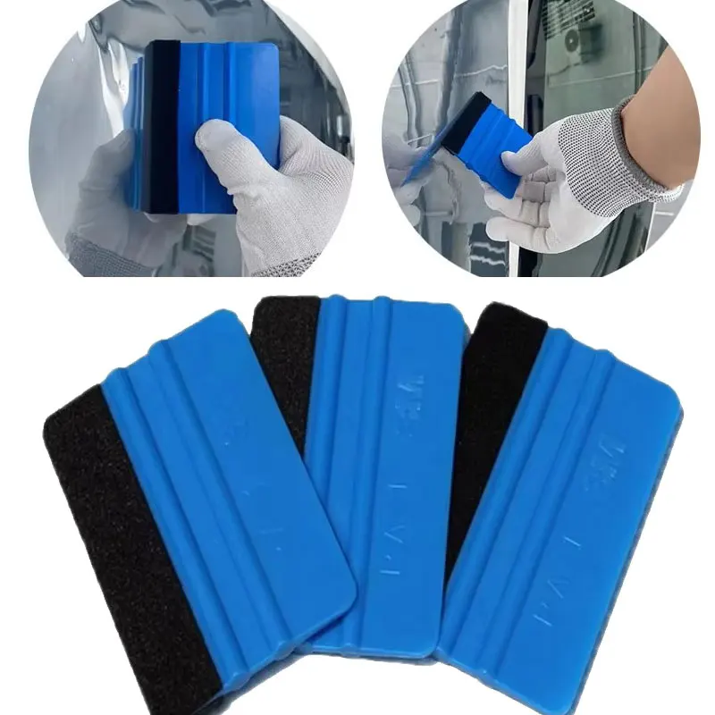 5pcs Car Film Squeegee Film Installation Tool Self-contained Film Cloth Squeegee Tool Automobiles  Parts Accessories