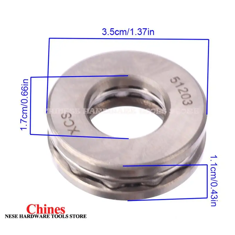 Deep Groove Ball Bearing Unique Design Hot Sale 51203 Bearing Not Lagging Series Thrust Ball Bearing