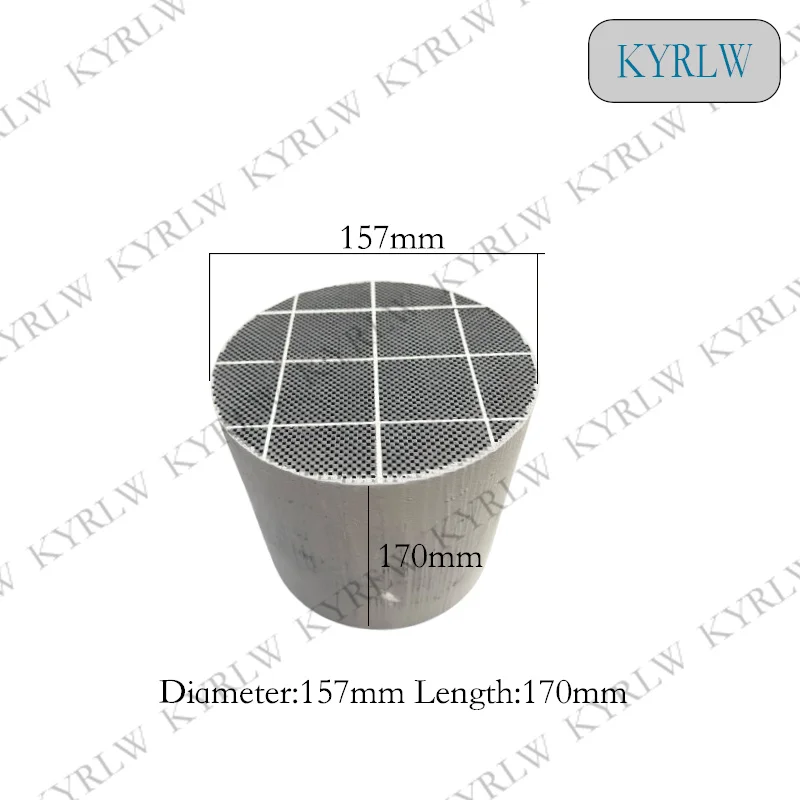 Universal Diesel Particulate Filter 157*170MM Diesel silicon Carbide DPF Silicon Carbide DPF