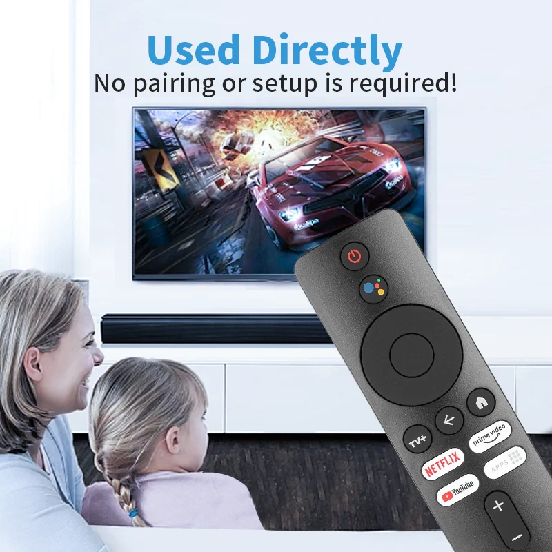 XMRM-M3 للتحكم عن بعد الصوتي للتلفزيون الذكي L55M6-ESG L55M6-ARG MDZ-24-AA وحدة تحكم بديلة مع NETFLIX PrimeVideo YouTube #6