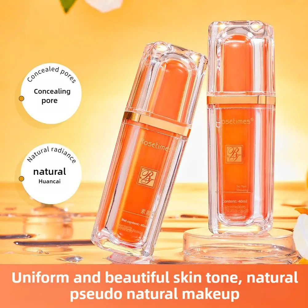 Crema viso avanzata alla vitamina C Crema correttore isolante Nutriente Schiarente Cura della pelle Crema acqua traspirante Trucco viso