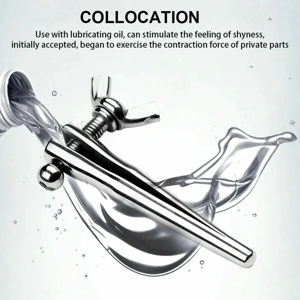 Adjustable Size Urethral Dilator Slave BDSM Toys Penis Plug Insert Sounding Rods Urethra Plug Sex Toys Men Masturbation Goods