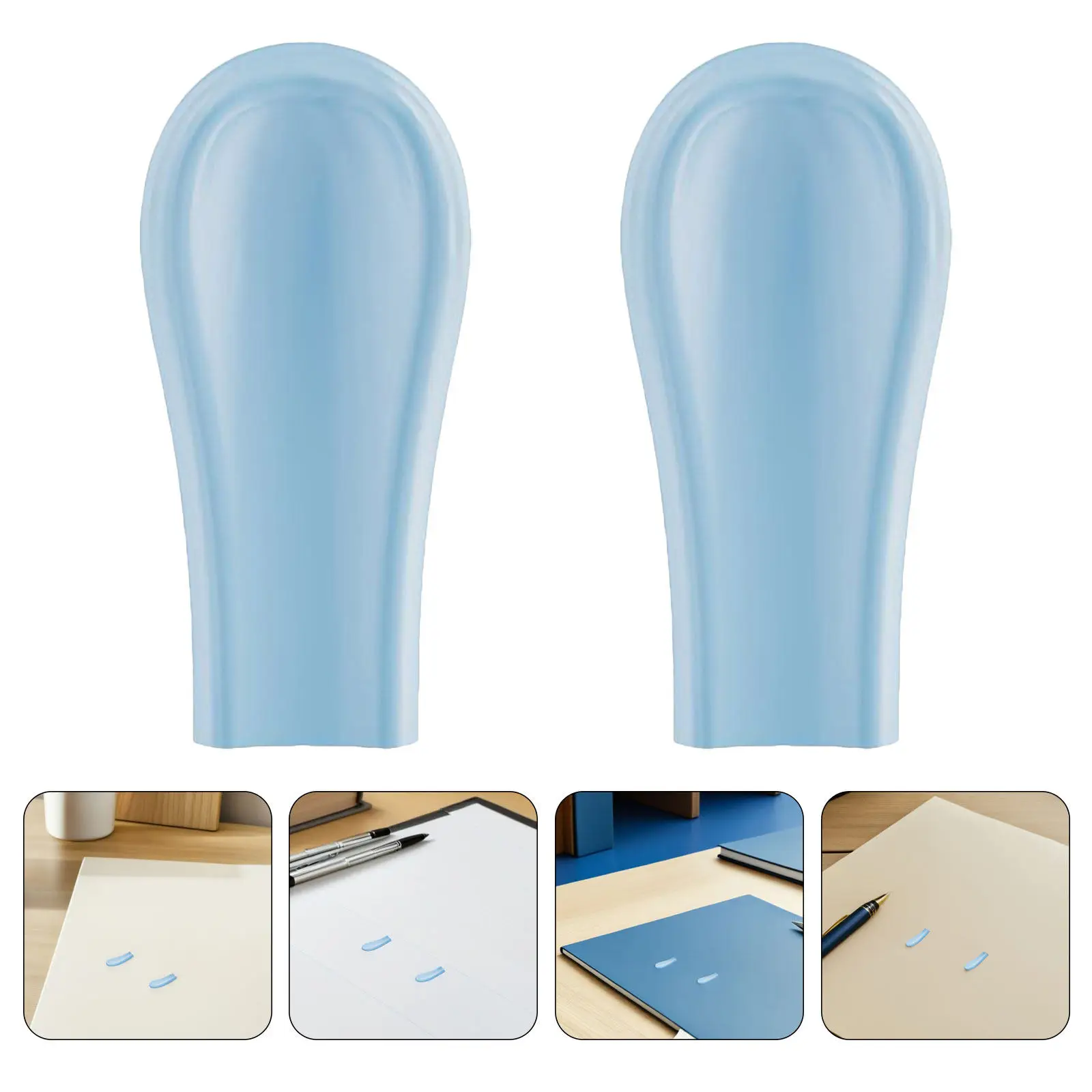 30Pcs Ear Wax Cleaning Kit Silicone Ear Spoon Covers Replacement Soft Sleeves Safe Easy Use Visual Earwax Removal Tool
