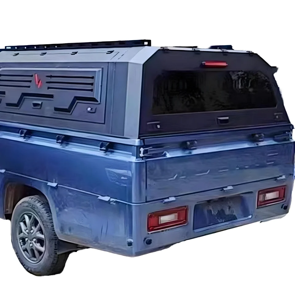 

4X4 Aviation Aluminum Pickup Truck Bed Camper Cap Hardtop Waterproof Tonneau Cover Topper Canopy for tacoma dodge ram