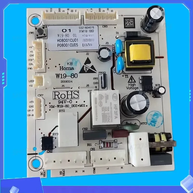 for HRF-238H Refrigerator Power Supply Control Computer Main Board Omar W19-80 01 Original PCB Motherboard Replacement