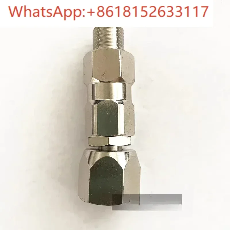 ماكينة طلاء الرش 1/4 3/8 وصلة دوارة، وصلة مرنة 360 درجة بدون عقدة