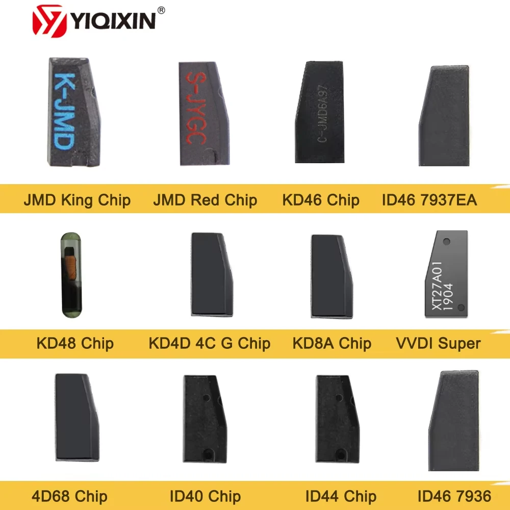 Chip JMD King rojo ID44 copia VVDI Super Chip KD48 46 KD8A KD4D 4C G transpondedor remoto Chip de llave de coche ID40/2 ID46 PCF7936 4D68